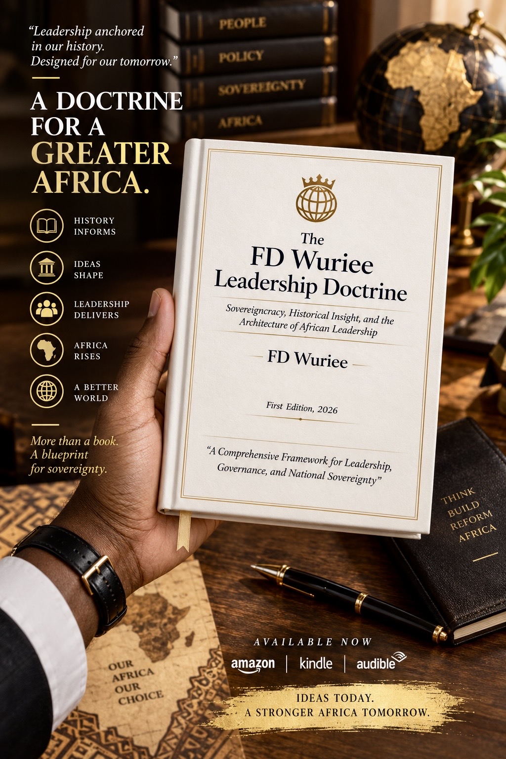 Cover of The FD Wuriee Leadership Doctrine: Sovereigncracy, Historical Insight, and the Architecture of African Leadership by FD Wuriee
